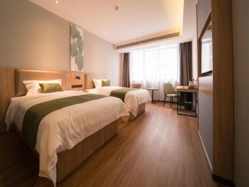 Greentree Inn Anhui Hefei Mengcheng Road Beierhuan Express Hotel Eksteriør billede